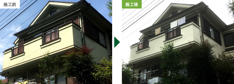 東京都N様邸｜(株)ユーキ塗装
